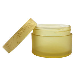 ขวดครีมเครื่องสำอาง Pet ODM 50g พร้อมฝาปิดเนื้อ