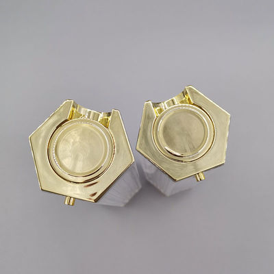 Acrylic Custom Hexagon 50ml ชุดบรรจุภัณฑ์เครื่องสำอาง