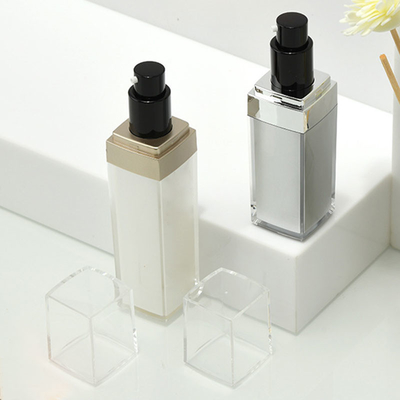 เป็นมิตรกับสิ่งแวดล้อม 50ml ขวดปั๊มสุญญากาศ OEM บรรจุภัณฑ์เครื่องสำอาง